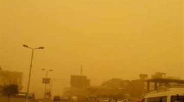 تحذير الأرصاد.. رياح مثيرة للرمال والأتربة تضرب 5 مناطق بينها القاهرة الكبرى اليوم